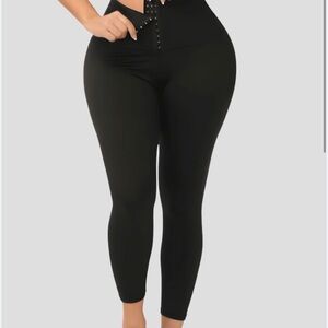 Athletic Motion Waist Shaper Leggings Size M